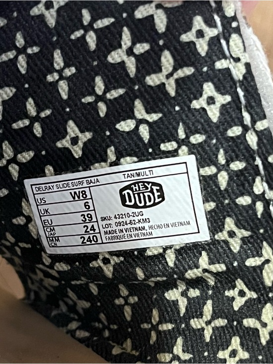 Hey Dude Women's Delray Slide Surf Baja Platform Sandals - Picture 7 of 7